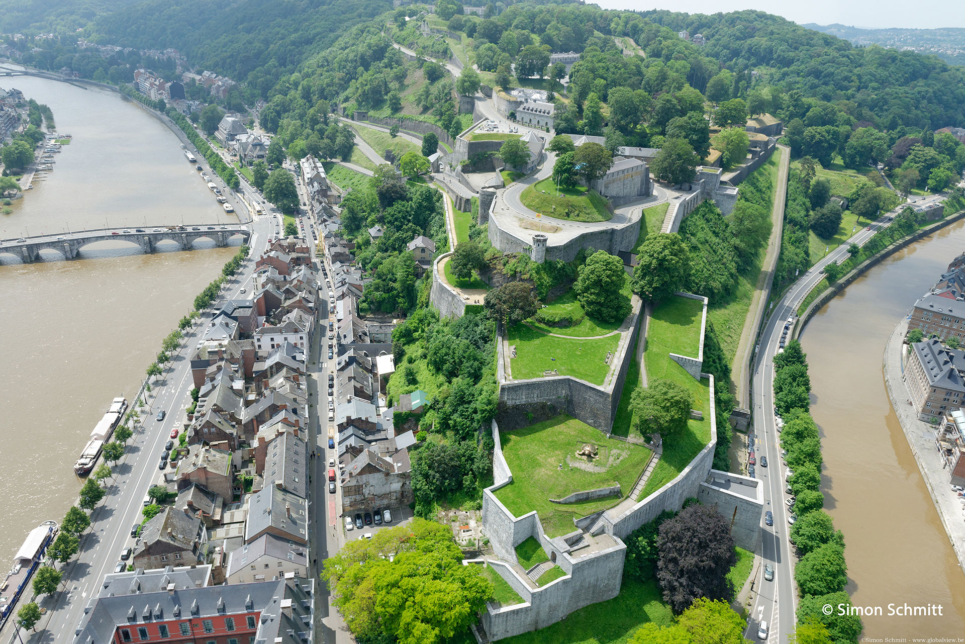 La Citadelle de Namur — à proximité du gîte Cit'Art à Namur