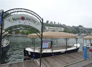 La Namourette — navette fluviale sur la Meuse à proximité du gîte Cit'Art à Namur